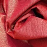 Loneta Roja Brillo Lurex