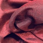 Loneta Burdeos Brillo Lurex - Imagen 2